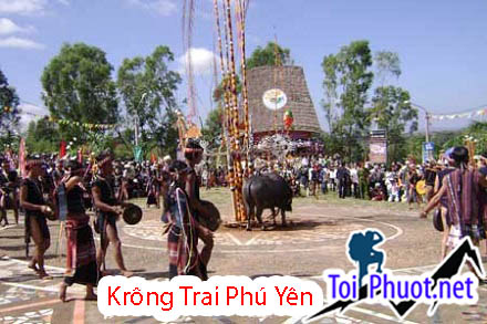 khu bảo tồn thiên nhiên Krông Trai Lễ hội đâm trâu