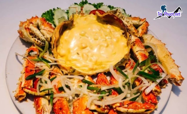 Cua hoàng đế nướng phomai Cung cấp mua bán Cua hoàng đế nướng giá rẻ tốt sỉ (1)