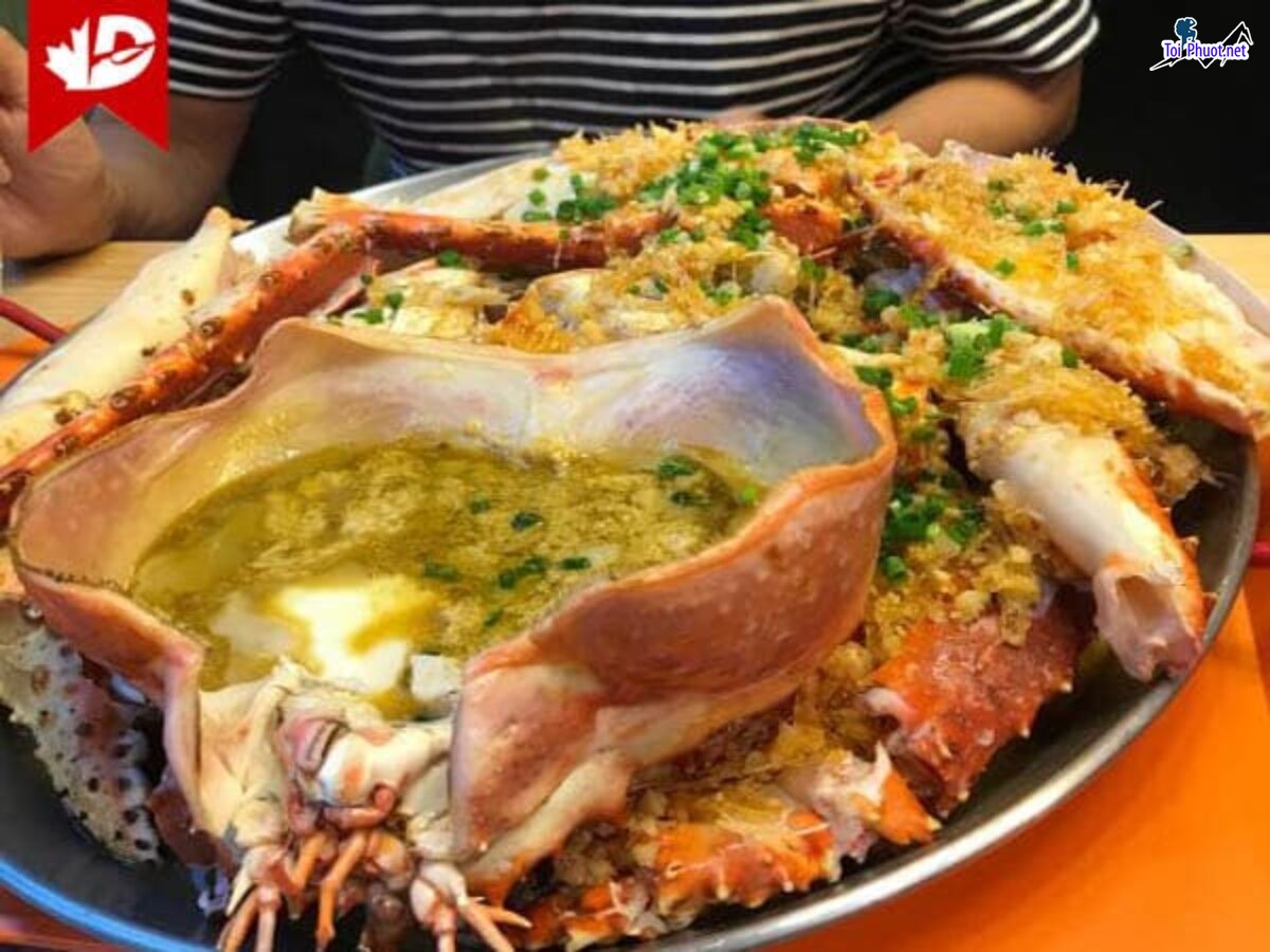 Cua hoàng đế nướng phomai Cung cấp mua bán Cua hoàng đế nướng giá rẻ tốt sỉ (3)