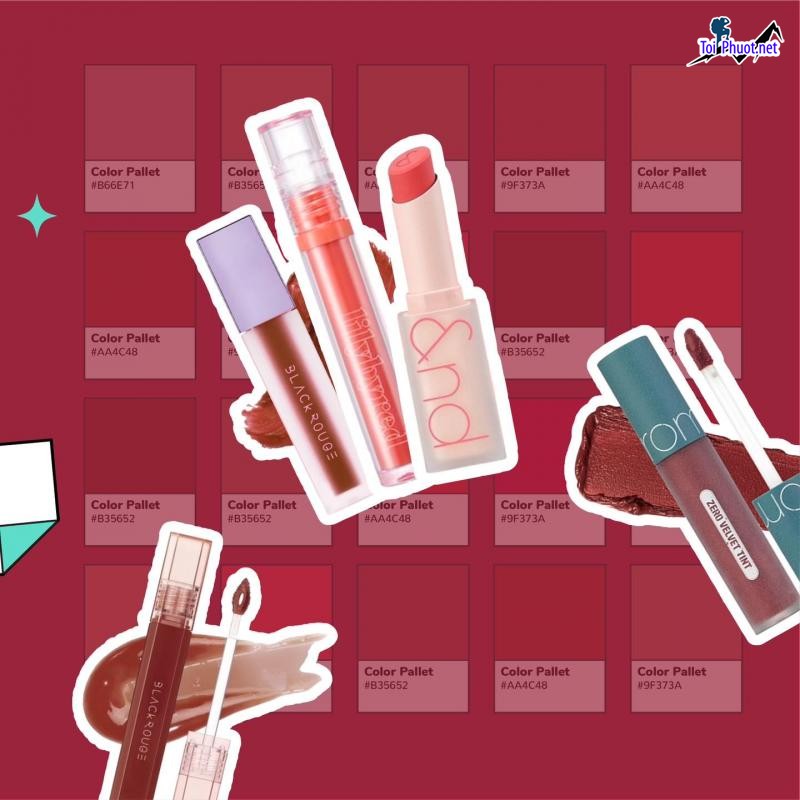 Top 10 Địa chỉ bán son môi đẹp, giá tốt và uy tín nhất Hà Nội đa dạng (1)