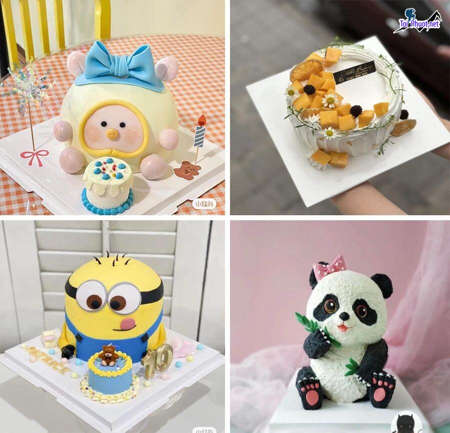 Top 10 Thương hiệu bánh kem nổi tiếng Lâm Đồng trang trí cực kỳ đáng yêu lên bánh (4)