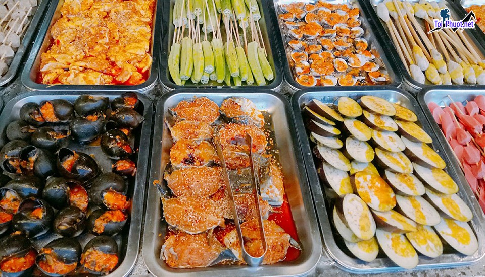 Top 12 Địa chỉ buffet ngon giá rẻ, hút khách nhất Cần Thơ đồ ăn phong phú (3)