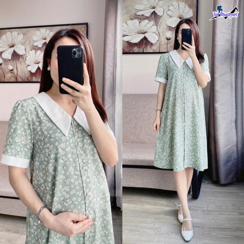 Top 3 Shop đầm bầu đẹp nhất Thanh Hóa vải mềm mịn dễ mặc (3)