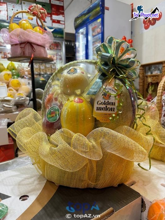 Top 3 Shop quà lưu niệm chất lượng nhất ở Sơn La giỏ trái cây nổi bật (2)