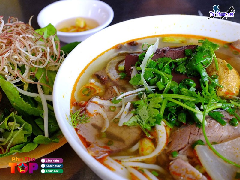 Top 5 Quán bún bò Huế ngon ở Phú Thọ thơm ngon, chất lượng nhé (5)