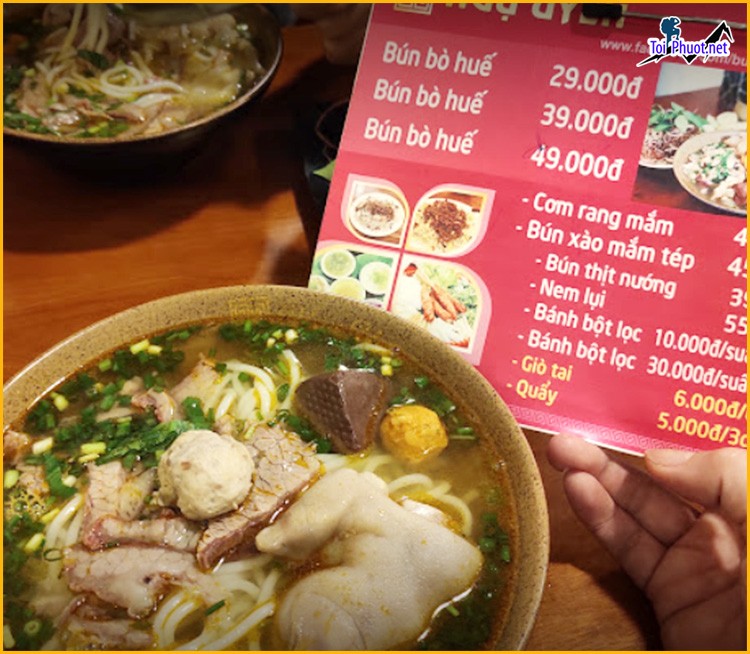 Top 6 Quán bún bò Huế ngon ở Quảng Ninh hương vị đậm đà (3)