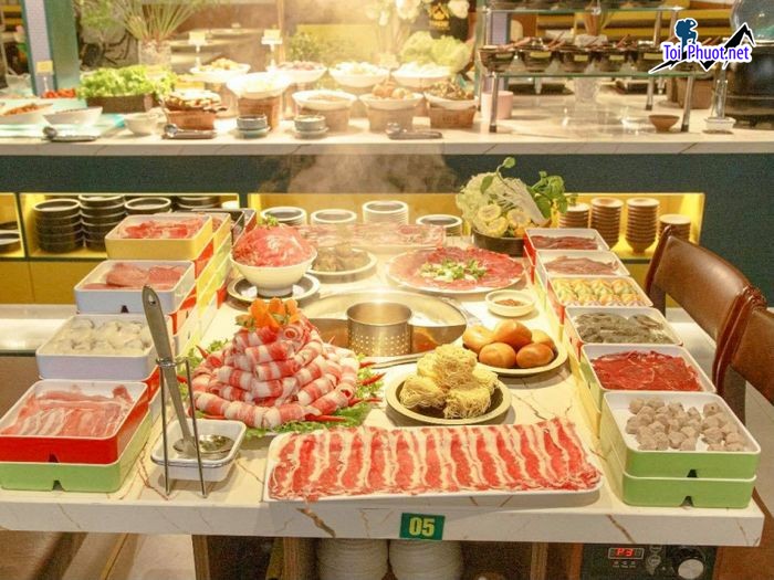 Top 7 Địa chỉ buffet ngon giá rẻ, hút khách nhất Đồng Tháp phong cách hiện đại (4)