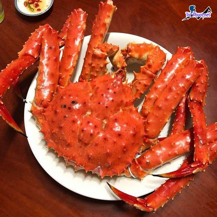 Top 8 Địa chỉ bán hải sản tươi sống chất lượng nhất Thừa Thiên – Huế cua hoàng đế sang trọng (3)