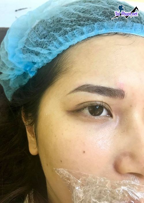 Top 8 địa chỉ làm chân mày điêu khắc đẹp nhất ở Hải Phòng Sử dụng mực nhập khẩu cao cấp (4)