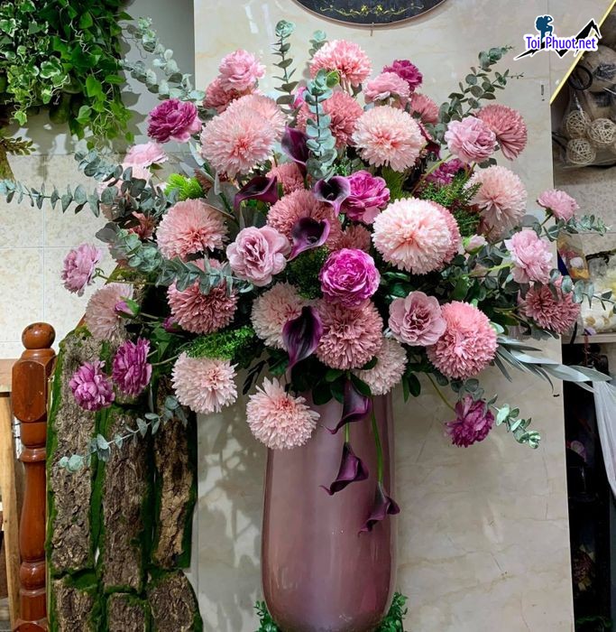 Top 9 Địa chỉ bán hoa giả đẹp nhất Hà Nội giống như thật (3)