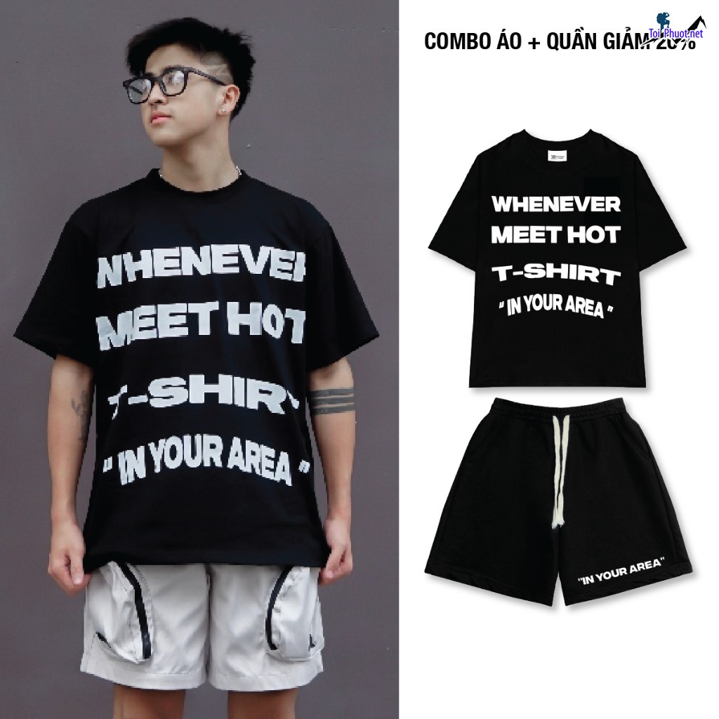 Đồ bộ thun cotton thái lan nam nữ Tân An Long An form rộng (2)