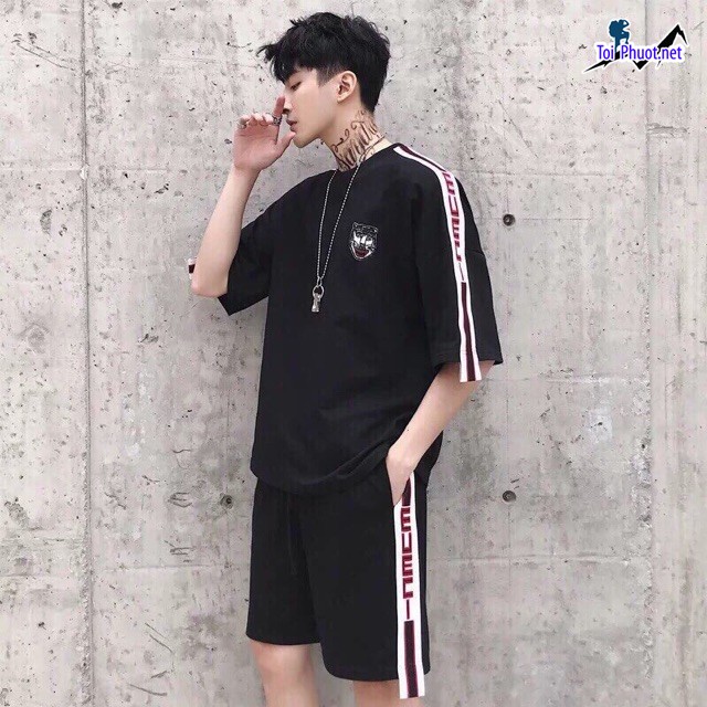 Đồ bộ thun cotton thái lan nam nữ Vị Thanh Hậu Giang form rộng (3)