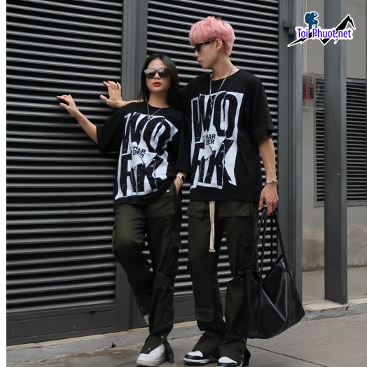 Đồ bộ thun cotton thái lan nam nữ Việt Trì Phú Thọ form rộng (2)