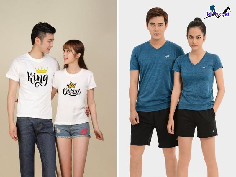 Hàng áo thun Thái Lan Bắc Giang nam nữ đẹp giá sỉ phù hợp túi tiền (1)