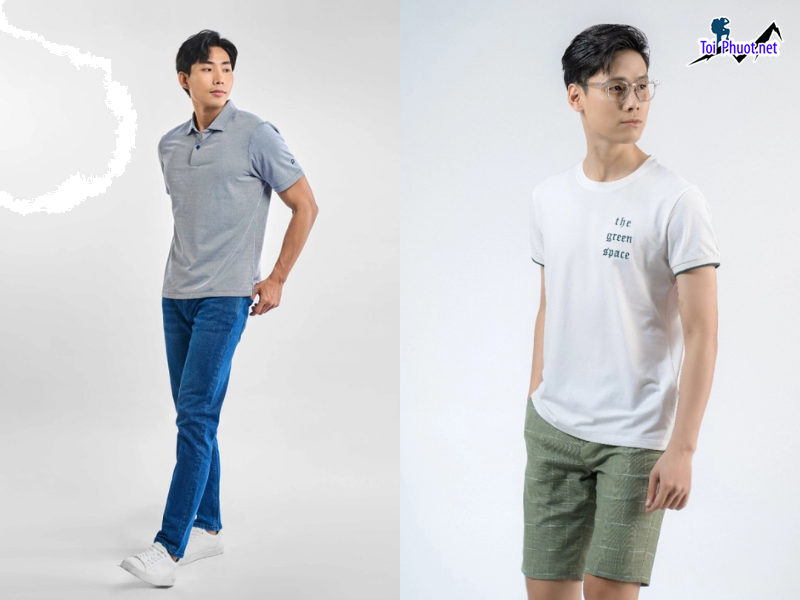 Shop áo thun nam nữ thái lan Bến Tre hàng đẹp chất cotton (2)