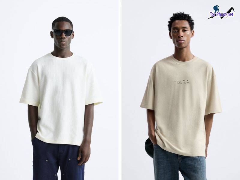 Shop áo thun nam nữ thái lan Đồng Xoài Bình Phước hàng đẹp chất cotton (2)