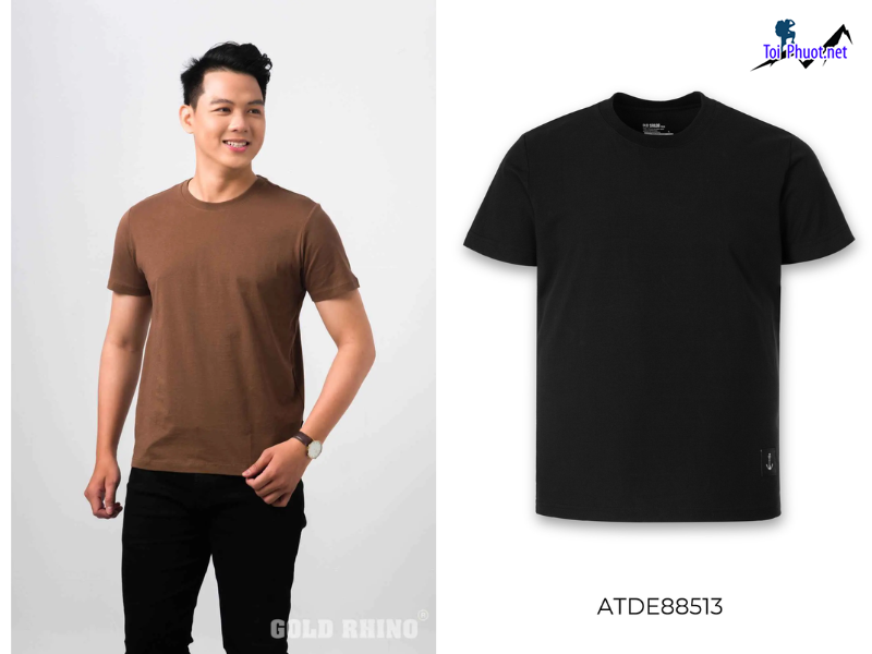 Shop áo thun nam nữ thái lan Hà Nội hàng đẹp chất cotton (3)
