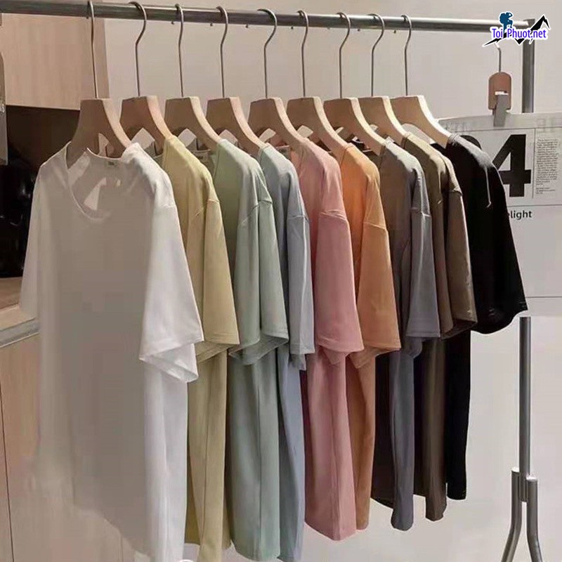 Shop áo thun nam nữ thái lan Mỹ Tho Tiền Giang hàng đẹp chất cotton (3)