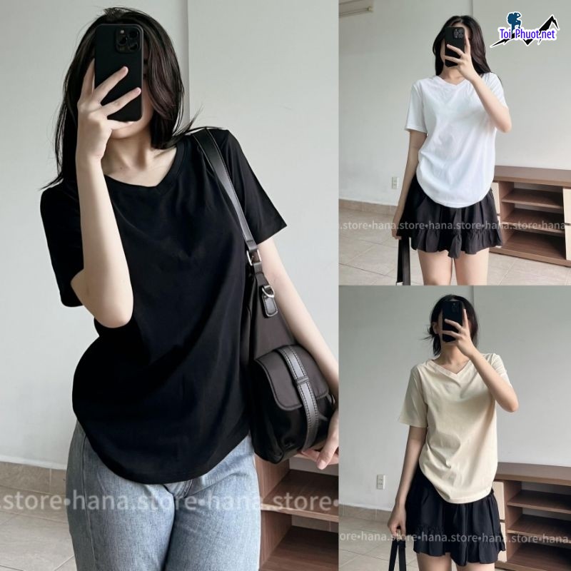 Shop áo thun nam nữ thái lan Trà Vinh hàng đẹp chất cotton (1)