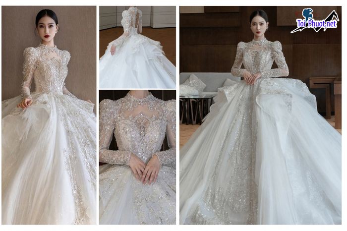 Top 10 Địa chỉ may và cho thuê váy cưới đẹp nhất Đồng Tháp đẹp lộng lẫy (4)