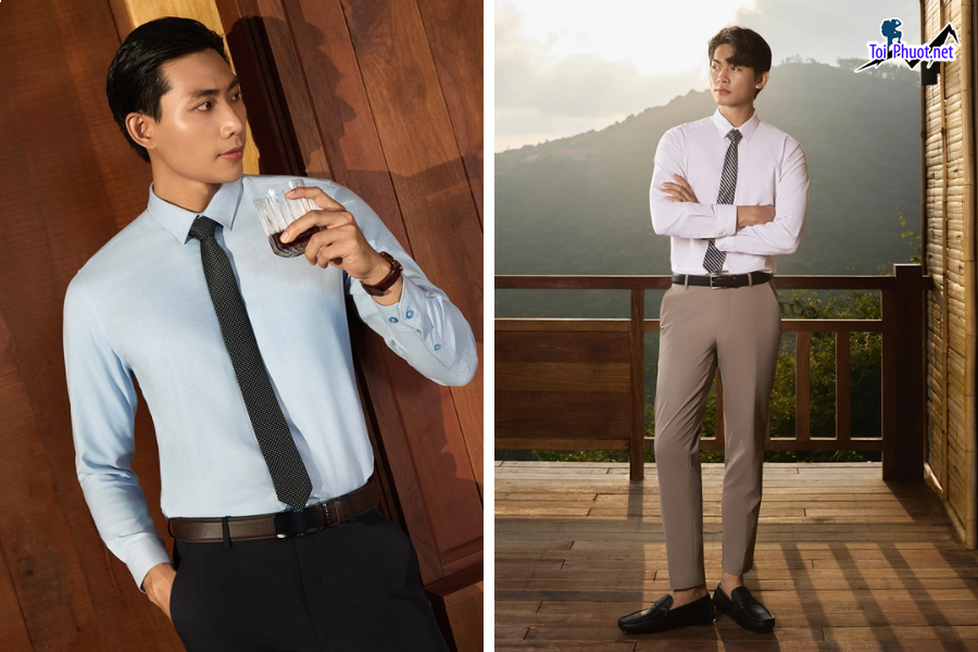 Top 10 Shop bán áo sơ mi nam đẹp nhất Thái Bình vào thì rất sang trọng (1)
