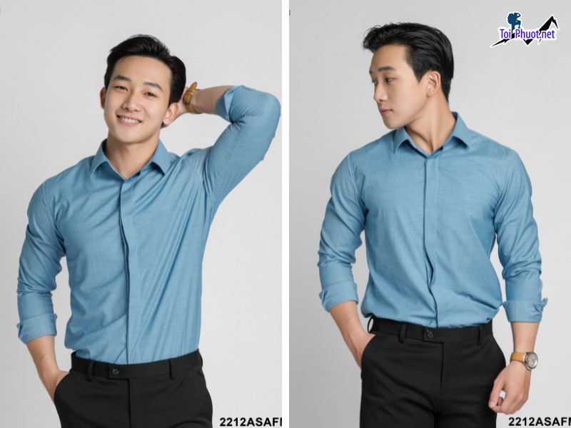 Top 6 Shop bán áo sơ mi nam đẹp nhất Phan Thiết Bình Thuận bắt kịp xu thế (3)
