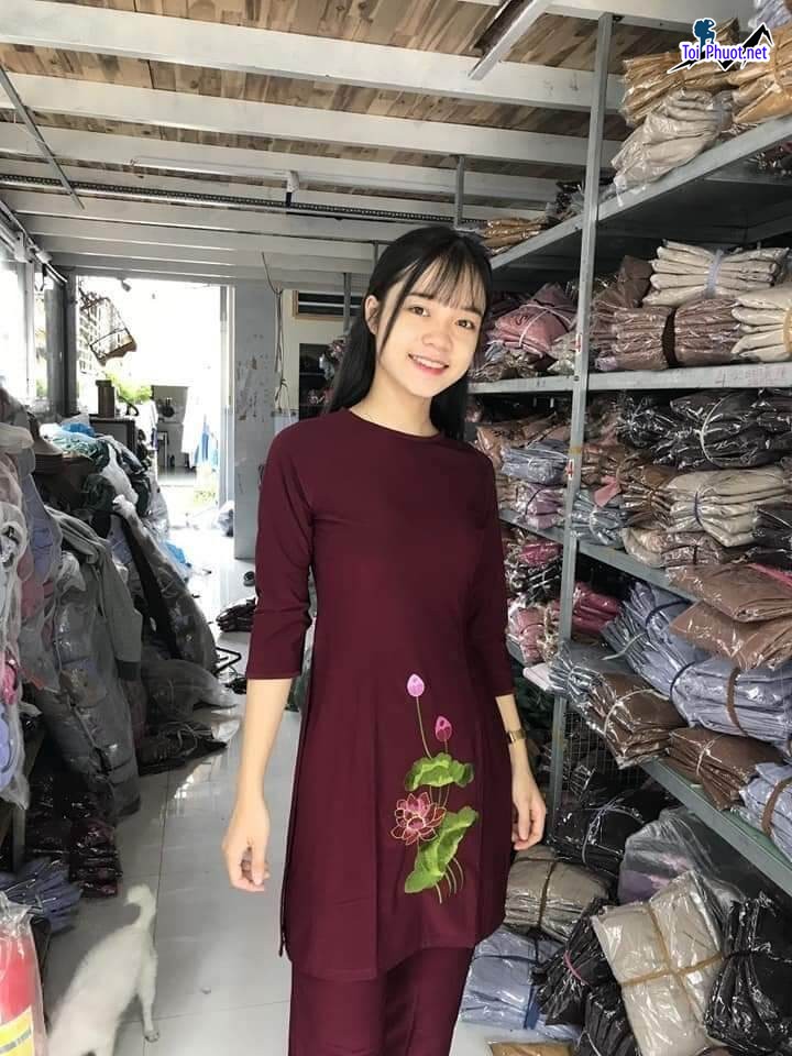 Xưởng may nguồn sỉ Vĩnh Yên Vĩnh Phúc áo thun, đồ bộ, đầm thun thái nam nữ (5)