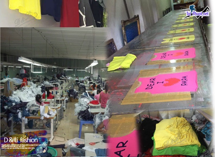 Xưởng sỉ áo, vải thun thái lan nam nữ Mỹ Tho Tiền Giang xách tay chính hãng (3)