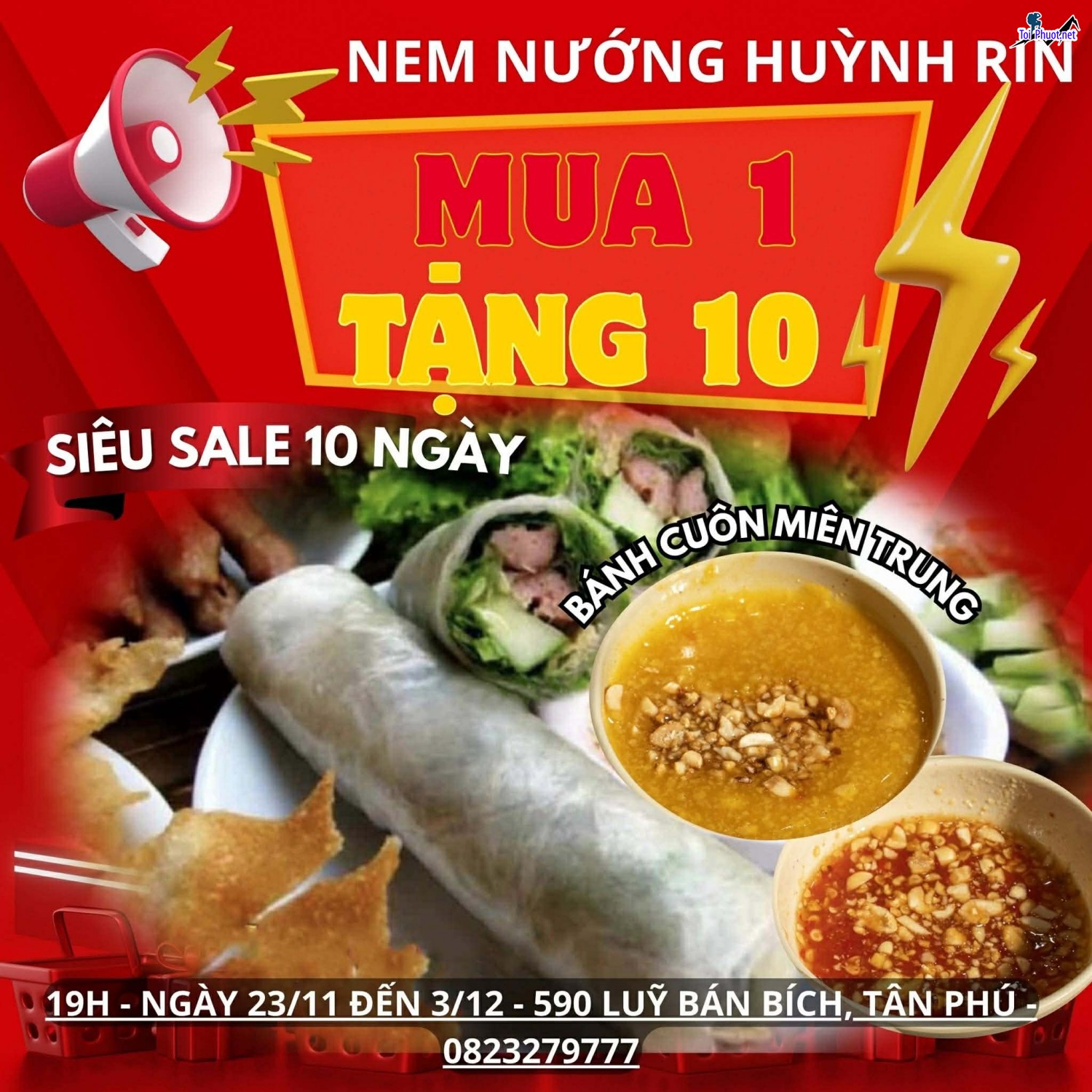 10 quán Nem Nướng Quận 10 ngon nhất nhì Sài Gòn Hồ Chí Minh (2)